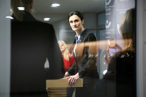V. Čmilytė-Nielsen – apie siūlymą rinkimų biuleteniuose nurodyti partijų teistumą: įžvelgia partnerių bandymą pasipelnyti