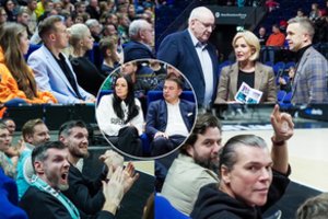 „Wolves“ rungtynėse pirmosios eilės nusėstos šalies grietinėlės: komandą palaikė ir I. ir A. Stumbrai