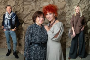 Į netradicinės mados prekės ženklo pristatymą rinkosi žinomi žmonės: pasirodė ir Ž. Grigaitis