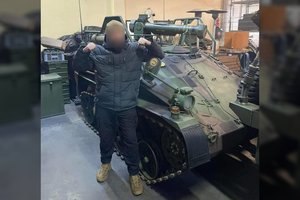 Ukrainiečių gretose – įdomi ir unikali karinė mašina