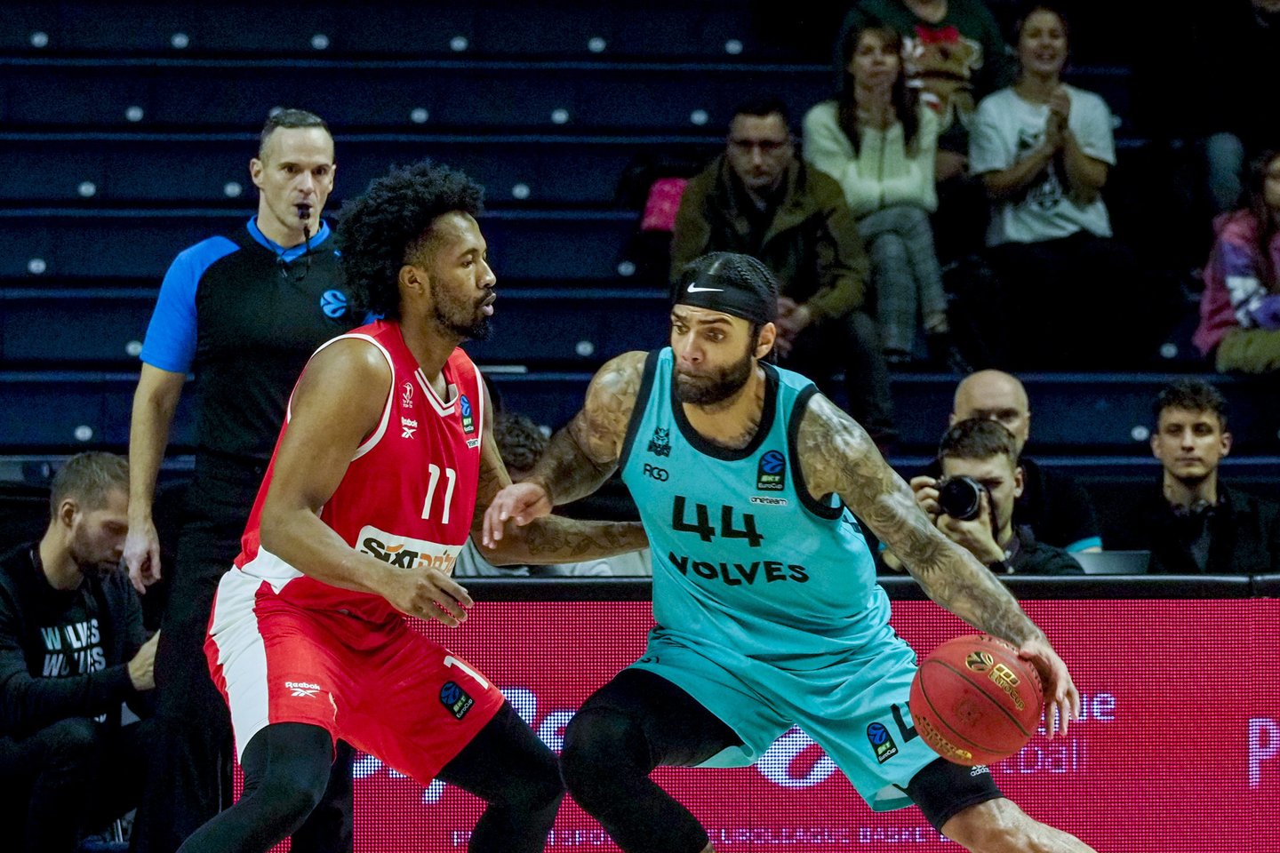 Savo sportinės formos ieškantis J. Tayloras įvertino „Wolves“ pralaimėjimų seriją: „Visiems reikia tokią atkarpą įveikti“<br>V.Ščiavinsko nuotr.