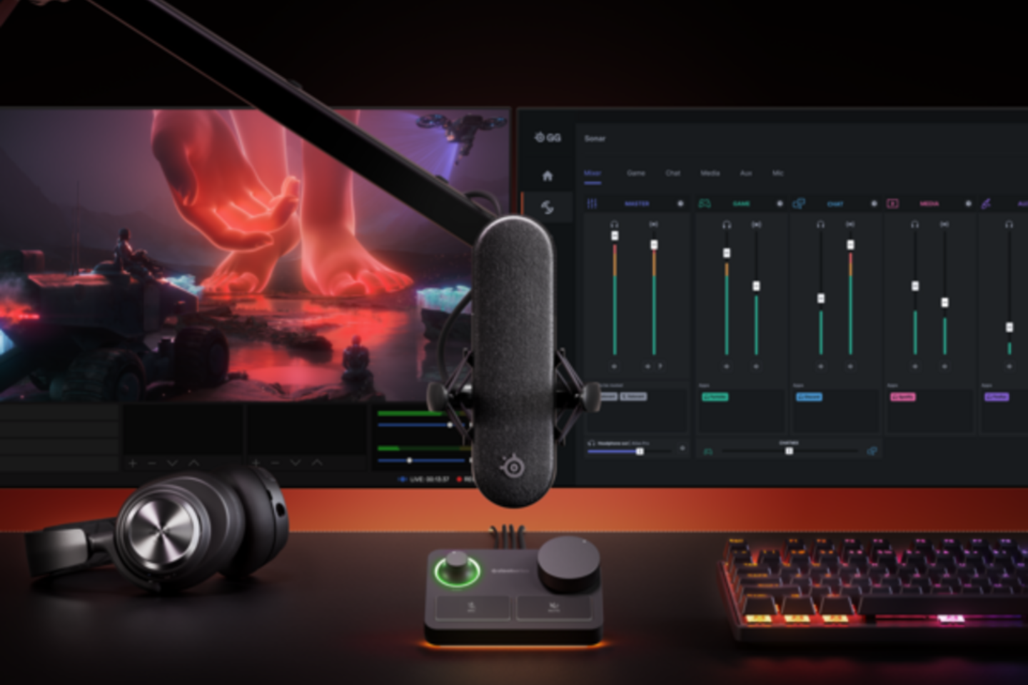SteelSeries Alias Pro.