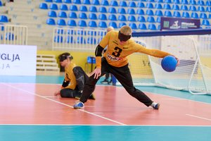 Lietuvos golbolininkai Europos čempionato grupių etapo finiše sutriuškino Belgiją