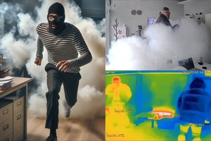 Naujoviškos apsaugos sistemos testas: nuo įsilaužėlių siūlo gintis dūmais