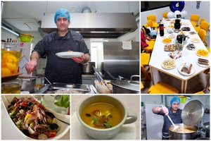 Globos namų virtuvei vadovaujantis patyręs šefas: senoliai taip pat verti restorano lygio patiekalų