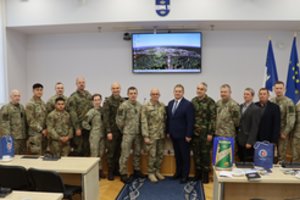 NATO karininkų vizitas Ignalinoje