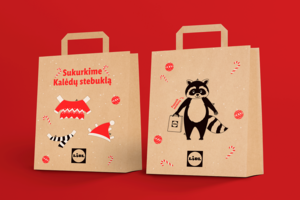 „Lidl“ meškėnas kviečia paaukoti vaikams ir išbandyti smagią veiklą