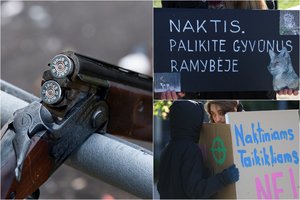 Seimas įteisino naktinių taikiklių naudojimą medžioklėje