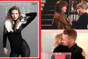 Žvaigždžių savaitėje – Taylor Swift įvertinimas ir legendinis „Vienas namuose“ žvaigždės apsikabinimas su „mama“