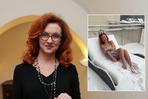 Be drabužių ant sniego įsiamžinusi A. Stašaitytė sulaukė išskirtinio dėmesio: „Buvo tikrai gera“