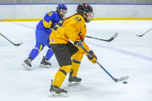 Lietuvos moterų rinktinė prieš Ukrainą krito praleidusi įvartį prieš pat rungtynių finišą