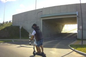 „Kelių patruliai: viskas užfiksuota“: prasilenkimas su „kamikadze“ vos nesibaigė kraujo praliejimu