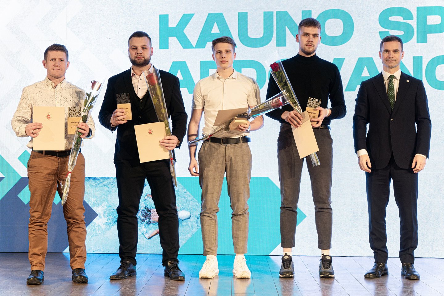 Šeštą kartą vykusiuose „Kauno sporto apdovanojimuose“ devyniose kategorijose laureatus rinko kauniečiai ir specialiai sudaryta komisija. <br> kaunas.lt nuotr.
