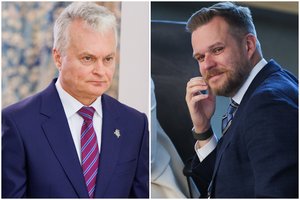 Šaltiniai atskleidė, kas vyksta tarp G. Landsbergio ir G. Nausėdos: karą dėl Lenkijos ambasadoriaus lygina su įkaitų drama