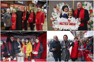 Maltiečių akcijoje – išskirtinis V. Adamkaus sveikinimas ir žinomi Lietuvos žmonės