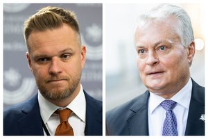 Lietuvos gyventojai palankiausiai vertina V. Adamkų ir G. Nausėdą, mažiausiai – G. Landsbergis
