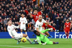 Statistiškai dominavęs „Liverpool“ nesugebėjo palaužti „Manchester United“