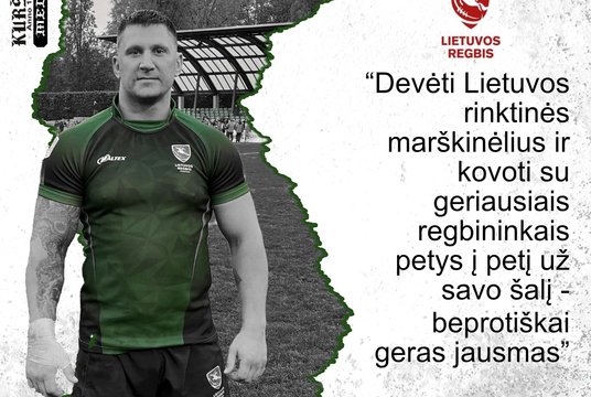 Lietuvos vyrų regbio rinktinėje – dopingo skandalas