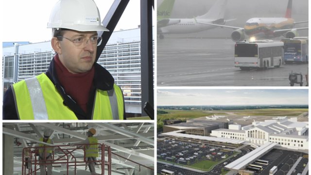 Vilniaus oro uostas sulauks pokyčių: būsimo naujojo išvykimo terminalas pasižymės ypatingomis inovacijomis