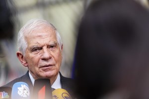 Iš J. Borrellio – itin griežta kritika Izraeliui: „Tai turi liautis“