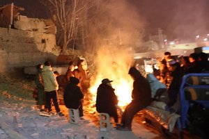 Kiniją supurtė didelis žemės drebėjimas: žuvusių – mažiausiai 116, žmonės gelbėjosi bėgdami į šaltį 