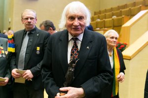 Mirė Laisvės premijos laureatas, rezistentas, atgimimo metraštininkas Albinas Kentra