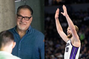 Įspūdingą pasirodymą surengęs D. Sabonis jį skyrė tėčiui Arvydui – šeimai tai ypatinga diena