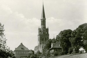 Klaipėdiečių svajonė pildosi: į dangų stiebsis atkurta Šv. Jono bažnyčia