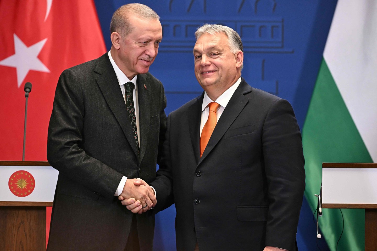 R. T. Erdoganas ir V. Orbanas,