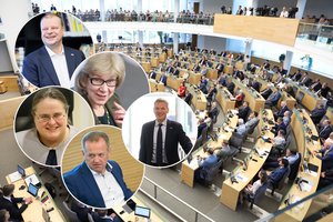 Pradėjo su vienais, baigs su kitais – kas buvo ryškiausi Seimo „perbėgėliai“ ir kur jie rado užnugarį