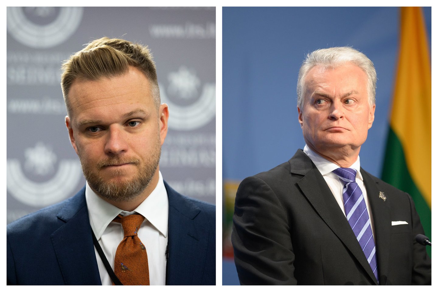 G. Landsbergis ir G. Nausėda.