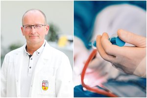 Profesorius apie inkstų transplantacijas, kai organų donoras yra vaikas: emociškai darbas žymiai sunkesnis