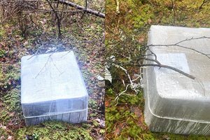 Lazdijų rajone pasieniečiai aptiko rūkalų kontrabandą iš Baltarusijos