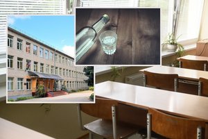 Incidentas Babtų gimnazijoje: trys neblaivūs dešimtokai siautėjo pamokose, prireikė medikų ir policijos