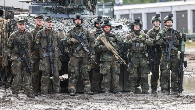 Prakalbo apie finansines problemas dėl Vokietijos brigados dislokavimo: jų standartai aukštesni nei Lietuvos