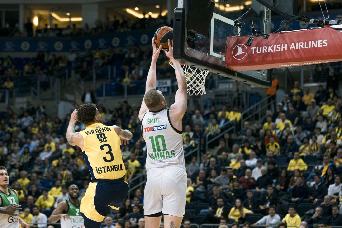 „Žalgiris“ kovoja su „Fenerbahce“<br> zalgiris.lt nuotr.