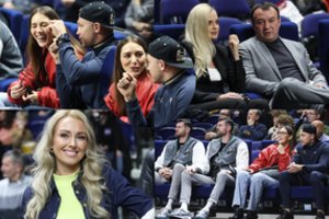 Kitos rungtynės – kita dama šalia: Sergejus Maslobojevas „Wolves“ palaikė su žinoma stiliste