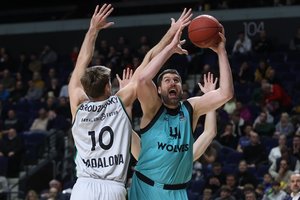 „Wolves“ jau šeštą mačą neranda pergalių kelio – Vilniuje Europos taurės mače jį aplamdė „Joventut“