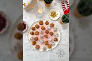 Valgomos dovanos, kurios patiks visiems: tinginio rutuliukai