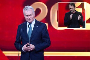 Per sportininkų apdovanojimus – M. Mikutavičiaus replika G. Nausėdai: užsiminė apie politiškai įkaitintą situaciją