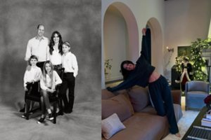 Žvaigždžių savaitėje – kitoks karališkosios šeimos atvirukas ir Kendall Jenner jaukios Kalėdos