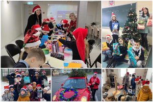 Pedagogė iš Ukmergės, kuriai Kalėdos tęsiasi ištisus metus: gerais darbais užkrėtė visus mokinius