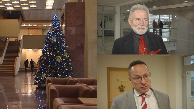 Kol vieni šventes sutiks svetur, kiti – suksis virtuvėje: parlamentarai pasidalijo Kalėdų tradicijomis 