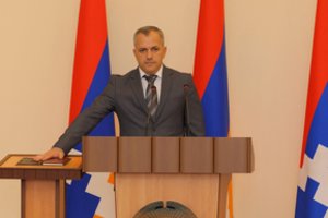Separatistų lyderis: Kalnų Karabacho respublikos panaikinimas negalioja