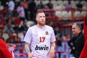 I. Brazdeikis žaidė simboliškai, o praktiškai visa mačą pirmavę „Olympiakos“ įveikė ASVEL