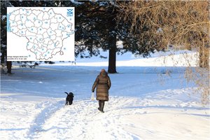 Kūčių rytą – 10 cm siekianti sniego danga: sinoptikai praneša, kada ji pradės tirpti