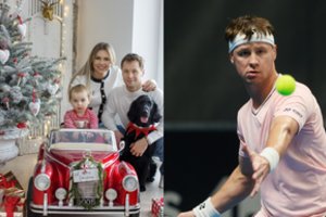 Per Kalėdas Ričardas Berankis pasidalijo stebuklinga šeimos akimirka: joje – ūgtelėjusi dukra