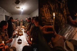 Ukraina švenčia pirmąsias Kalėdas su Vakarais: „Norime švęsti naujai"