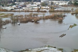 Potvynis Klaipėdos rajone stabilizuojasi: tikimasi, kad neužklups liūtys ir vandens lygis ims mažėti