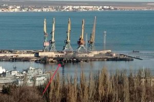 Ukrainos kariuomenė parodė, kas liko iš susprogdinto Rusijos desantinio laivo „Novočerkaskas“